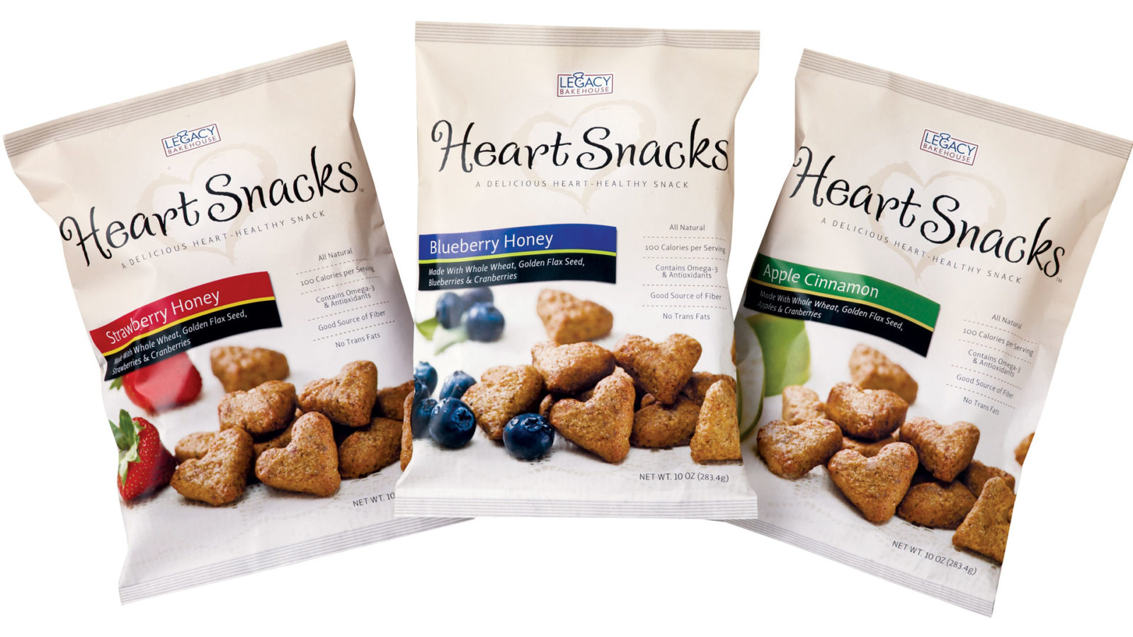 Heart Snacks package design