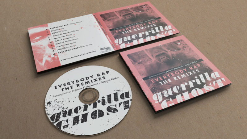 Guerrilla Ghost “Everybody Rap” DigiPak