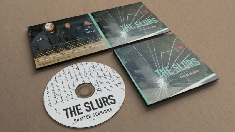 The Slurs “Shatter Sessions” DigiPak