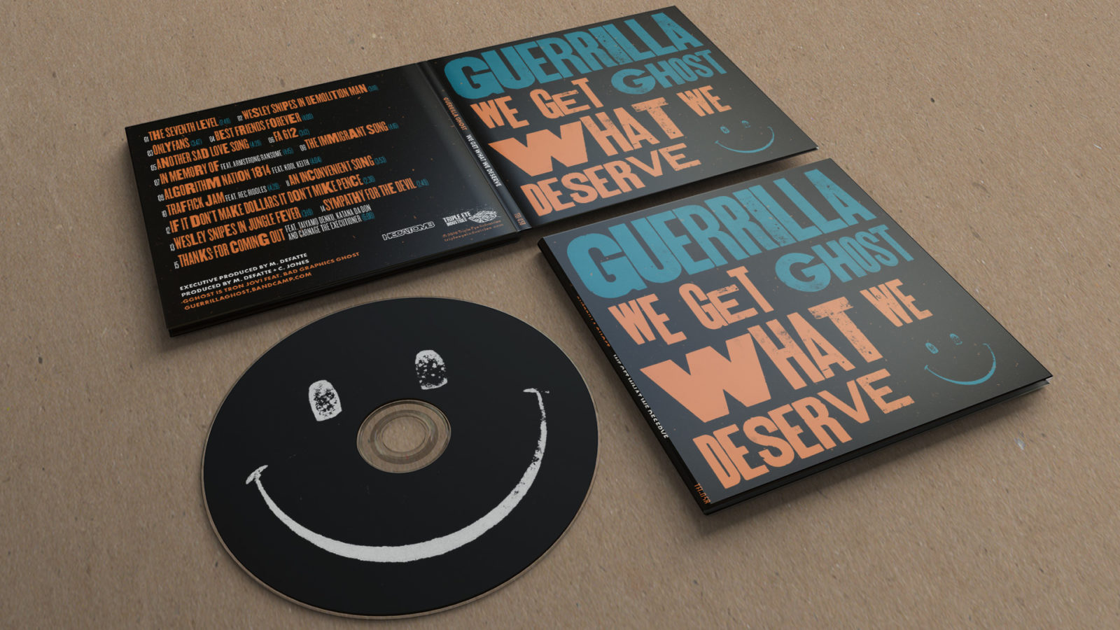 Guerrilla Ghost – “We Get What We Deserve” Album Production